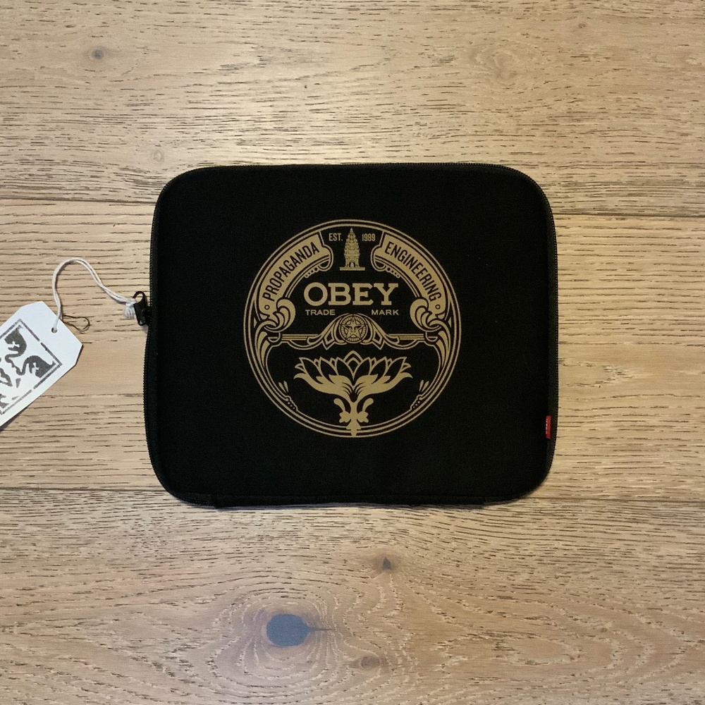 OBEY Lotus Badge Tablet Sleeve